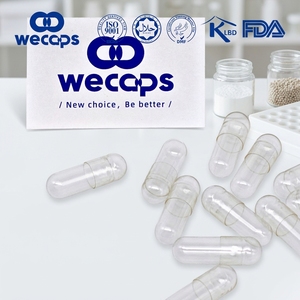 Wecaps Wholesale Empty <strong>Capsule</strong> Shell Transparent Empty <strong>Capsule</strong> No Color Size 00 Hollow Hpmc <strong>Capsules</strong> - Product Image 1