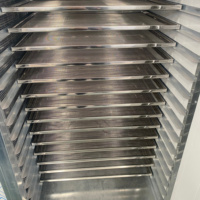 Armoire de séchage à air chaud commerciale en acier inoxydable, équipement industriel de déshydratation pour légumes, fruits et herbes (piment rouge)