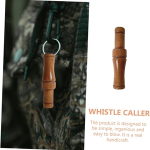Gỗ Vịt Mồi Với Tiếng Còi Âm Thanh Săn Bắn Phụ Kiện Bẫy Giọng Nói Cho Thợ Săn - Product Image 2