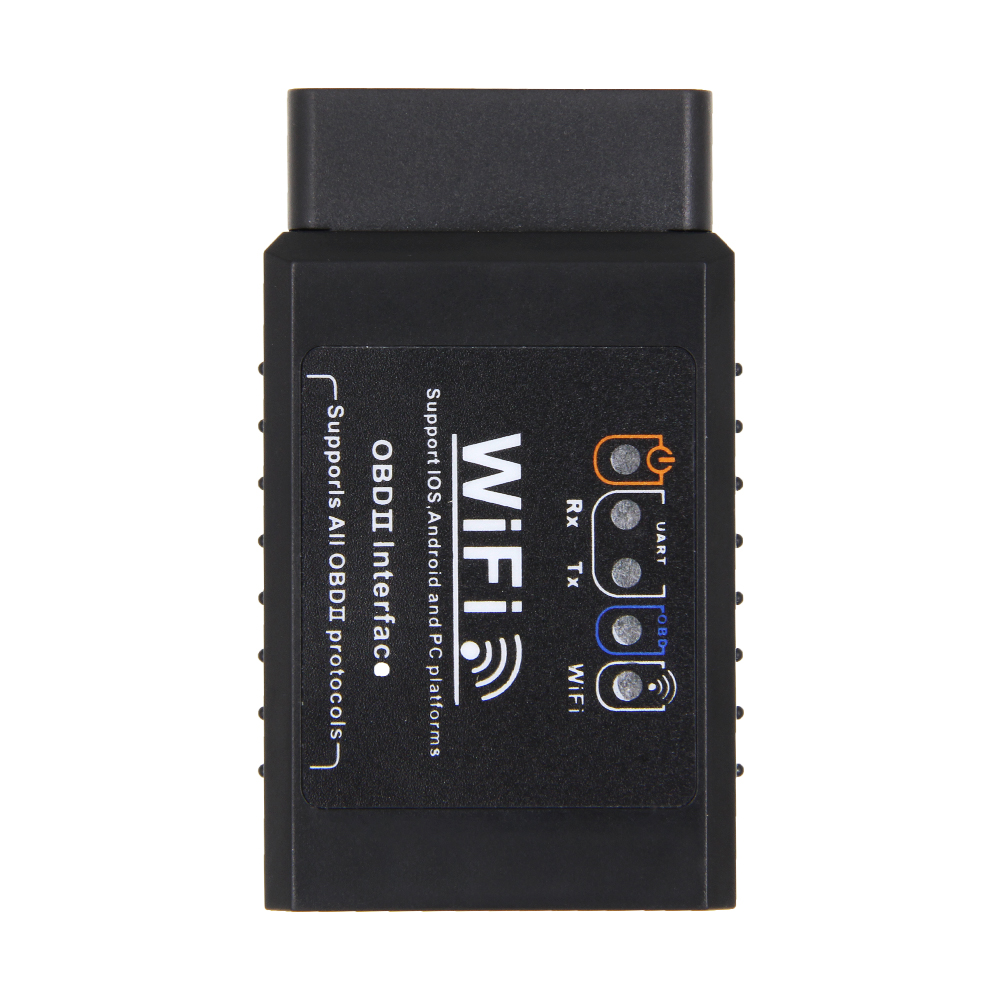 Buena apariencia inalámbrico Wifi MINI ELM327 OBD2 V1.5 coche herramienta de diagnóstico apoya todas OBD-II a coches