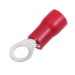 RV SV E BV Spade Series fio cabo talões conector elétrico série vinil PVC isolado anel fio terminal