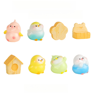 KI zhuojing: Pappagallo carino, uccello, micro-paesaggio, rocce, bottiglia ecologica, materiali fai-da-te per paesaggistica, accessori decorativi - Product Image 5