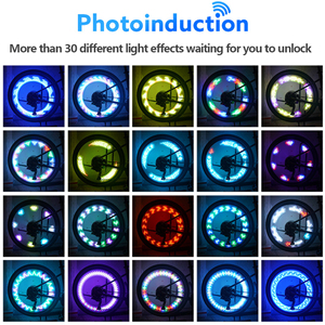 Luz LED <span class=keywords><strong>para</strong></span> Rueda <span class=keywords><strong>de</strong></span> <span class=keywords><strong>Bicicleta</strong></span>, Lámpara Intermitente <span class=keywords><strong>para</strong></span> Seguridad en Ciclismo MTB, <span class=keywords><strong>Linterna</strong></span> RGB <span class=keywords><strong>de</strong></span> Neón <span class=keywords><strong>para</strong></span> Neumáticos <span class=keywords><strong>de</strong></span> <span class=keywords><strong>Bicicleta</strong></span> <span class=keywords><strong>de</strong></span> <span class=keywords><strong>Montaña</strong></span> y Carretera - Product Image 4