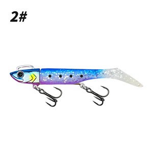 83,5 mm Popper Kunststof Aas Topwater Lokmiddelen Baars Forel Haai Inktvis Oceaan Bootvissen Kunstmatig Hard Aas - Product Image 6