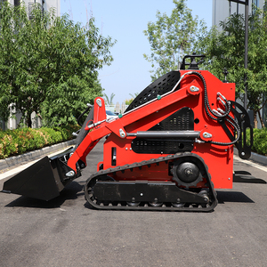 Phía trước Kubota 25HP động cơ Powered yf1000 Mini Skid DIESEL <span class=keywords><strong>loader</strong></span> với Skid chỉ đạo Bộ nạp tập tin đính kèm - Product Image 6