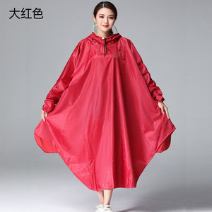 Impermeable A-638 con Mangas, Oxford Engrosado, Ala Ancha, Poncho Individual para Motocicleta Eléctrica, para Viajes, Universal para Adultos - Product Image 1