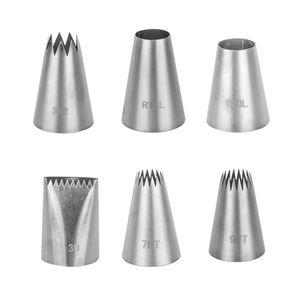 أدوات تزيين الكعك لوازم الفولاذ المقاوم للصدأ الأنابيب الجليد نصائح مجموعة فوهات الخبز كعكة - Product Image 6