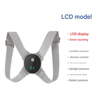 Correcteur de posture USB Ceinture de correction respirante intelligente à bosse Support rechargeable réglable Correcteur de posture d'épaule dorsale