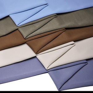 Tejido de punto fresco seda algodón <span class=keywords><strong>web</strong></span> rojo <span class=keywords><strong>vivo</strong></span> jacquard barra vertical imitación algodón Otoño e Invierno Sudadera con capucha tela de imitación tela de cuna - Product Image 3