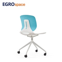 Chaise de réception, de conférence, de formation et de visiteur empilable EGROspace pour mobilier commercial de bureau