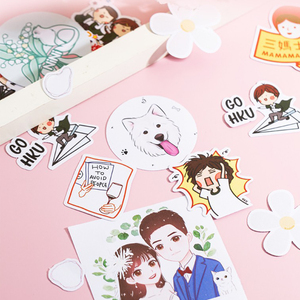 2022 China impresión personalizada adhesivo Viny gracias por su regalo de negocios etiqueta adhesiva tarjetas sobres pegatina - Product Image 2