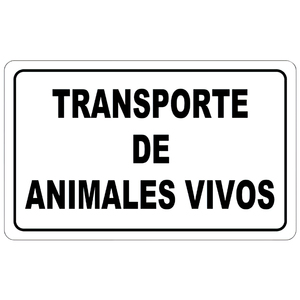 Poster Trasporto Animali Vivi 30 x 21(H) cm. - Product Image 1