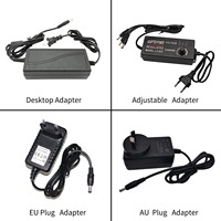 Alimentation de bureau OEM ODM 5V 3A, adaptateur secteur de bureau, prise UK, connecteur DC personnalisable 15W pour passerelle intelligente, hub IoT, horloge