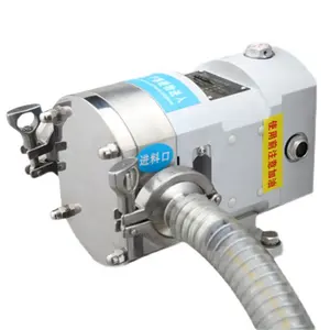 Stainless Steel Food Grade Rotor Pumps High Viscous Liquid Filler Filling Machine Lobe Pump