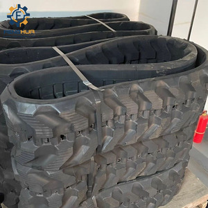 300x52.5x86 400x72.5Wx76 450x83.5Kx74 406x152.4x53 550x90x56 320x86Bx49 400x86x50 Oruga de goma para tren de rodaje de excavadora - Product Image 6