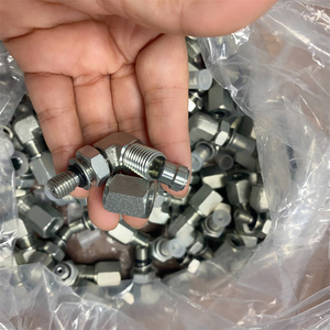 Adattatori per tubo idraulico (4 C5BU-S) Ferulok 90 ° gomito acciaio flarless raccordo altre parti idrauliche - Product Image 4