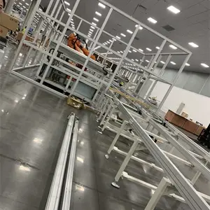 pallet chain conveyor for car components assembly line