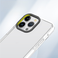 Coque de téléphone portable en acrylique TPU + PC pour iPhone 16 16 Pro 16 Pro Max 17 17 Pro 17 Pro Max