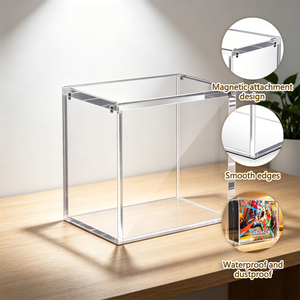 Boîte magnétique en acrylique personnalisée en usine, étanche et anti-poussière, avec bords lisses, pour emballage - Product Image 5