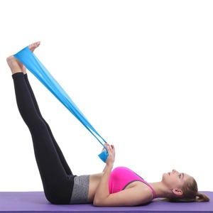 Bande de résistance en latex élastique de haute qualité pour le fitness, antidérapante, pour l'exercice et l'entraînement d'étirement - Product Image 5