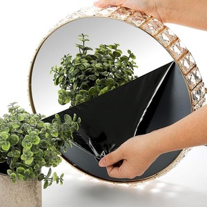 Support <span class=keywords><strong>à</strong></span> gâteau en cristal, piédestal en métal, plateau de service pour desserts, biscuits, fruits avec perles de cristal brillantes pour mariage, anniversaire - Product Image 4