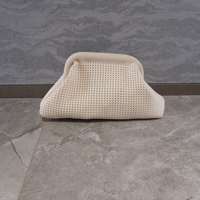 Sac nuage rayé en maille pour femme, grand sac de plage, sac à main quotidien, pochette à cosmétiques, logo personnalisé, MOQ100, vente en gros