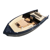 Bateau à essence gonflable en aluminium rigide de nervure à vendre
