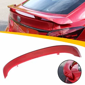 Mg6 Spoiler Haosheng Car Accessories Manufactory R D Produce ABS Plastic Carbon Fiber Rear Boot Spoilers For MG6 3 Gen 2017 2018 2019 2020