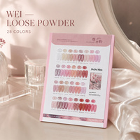 Lot de vernis gel UV LED français Wei 28 couleurs avec formule liquide en flacon pour salons de manucure professionnels