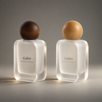 Étiquette privée OEM personnalisée 1,75 FL.OZ. Flacon de parfum Eau de Parfum 30ml, flacon de parfum givré de luxe 50ml, flacons de parfum vides de qualité
