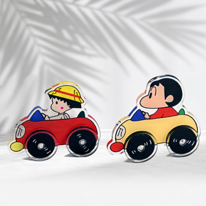 Customizable Desktop Acrylic Crafts Cute Cartoon Animation <b>Sign</b> Holder DIY Ornaments Transparent Custom Shape Promotion Gift - Product Image 1