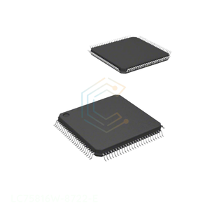 Circuito Integrato LC75816W-8722-<span class=keywords><strong>E</strong></span>, Driver 65 Segmenti 12/13 Cifre, 100SQFP, Gestione dell'Alimentazione (PMIC), 100 LQFP, Disponibile - Product Image 1