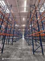 Étagère industrielle pour entrepôt, rayonnage à palettes sélectif en acier robuste Q235b, gain de place