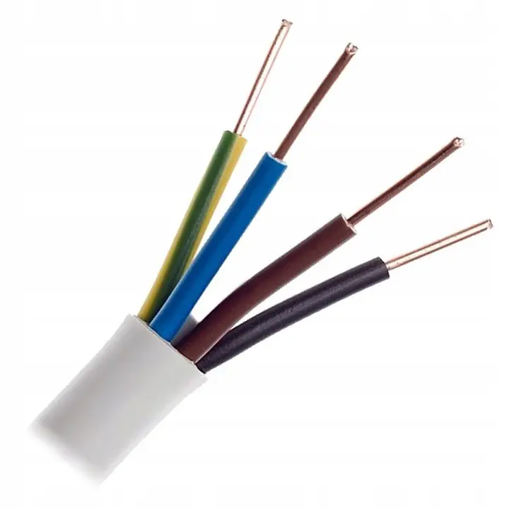 cables eléctricos Nym cable 5x1 5mm² tubería abrigo húmedas espacio cable 15 metros 