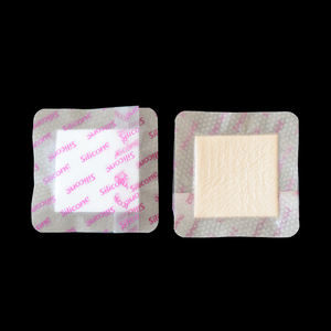 Perban Busa Silikon 10*10cm untuk Luka Tekan Kaki Diabetik, Lembut, Hipoalergenik, Steril, Bersertifikat CE - Product Image 2