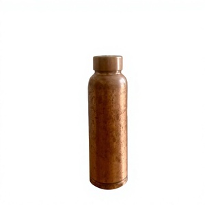Vintage Style 100% Copper Water <b>Bottle</b> For Sale Lightweight Leakproof Eco Friendly Water <b>Bottle</b> For Household Office Drink Use - Product Image 1