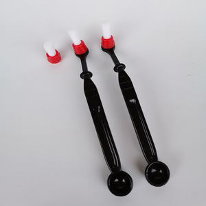 Cepillo de Limpieza para Máquina de Espresso 2 en 1 con Diseño Único y Ángulo Especial, Cerdas de Nylon Resistentes y Gruesas, con Cuchara - Product Image 4