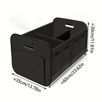 Boîte de rangement pour coffre de voiture en cuir pliable multifonctionnelle, vente chaude