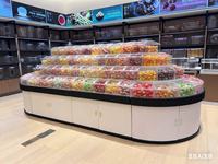 Étagère de présentation de bonbons en vrac pour supermarchés, vente au détail, choix et sélection, étagères de bonbons en vrac à vendre, standard