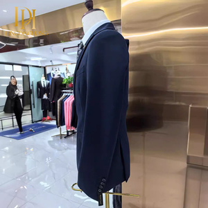 Ensemble élégant 2 pièces à simple boutonnage, <span class=keywords><strong>costume</strong></span> pour <span class=keywords><strong>homme</strong></span>, vêtements de cérémonie, décontracté, pour mariage, nouvellement conçu sur mesure, vêtements de cérémonie formels - Product Image 2