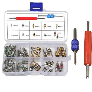 Kit de Reparación de Válvulas R12 R134a, Herramienta Manual para Extraer Válvulas de Aire Acondicionado y Neumáticos - Product Image 2