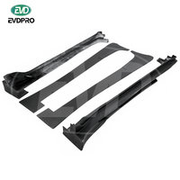 Kit carrosserie pare-chocs avant large en fibre de verre style VRS pour Mitsubishi Lancer Ex 2012