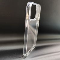 TPU PC antichoc clair Transparent téléphone Caese couverture protecteur pour iphone 15 14 13 Pro Max Anti-choc clair housse de téléphone