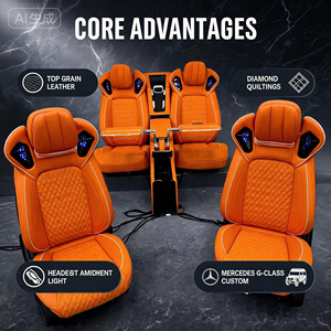 Tout nouveau G Wagon G900 Sport sièges de voiture accessoires de mise à niveau intérieur de voiture pour <span class=keywords><strong>Mercedes</strong></span> Benz classe G G Wagon W463 W464 W465 - Product Image 1