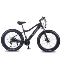 Hot Sale Aluminium legierung Rahmen verbreitert Komfortable Sitz Fat Tire 27-Gang Elektro fahrrad