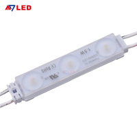 Module LED d'injection dimmable haute puissance 12V 1W 2835 SMD IP67 étanche à 3 LED pour enseignes lumineuses extérieures et lettres en relief