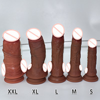 Venta al por mayor del fabricante: Múltiples estilos de pene de silicona platino de simulación, vagina artificial femenina realista de carne suave para adultos.