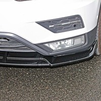 Accessoires extérieurs pour Volkswagen Tiguan L 2017-2021, diffuseur de pare-chocs avant noir mat, kit carrosserie, accessoires de pare-chocs