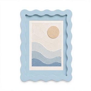 Modern Handmade Eco-Friendly <b>Wooden</b> <b>Photo</b> <b>Frame</b> with Minimalist Design for Tabletop Use in Home Office Bedroom Living Room - Product Image 1