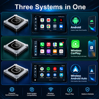 Récepteur compact à brancher compatible avec CarPlay et Android Auto, connexion CarPlay pour une intégration au poste de pilotage, petite taille